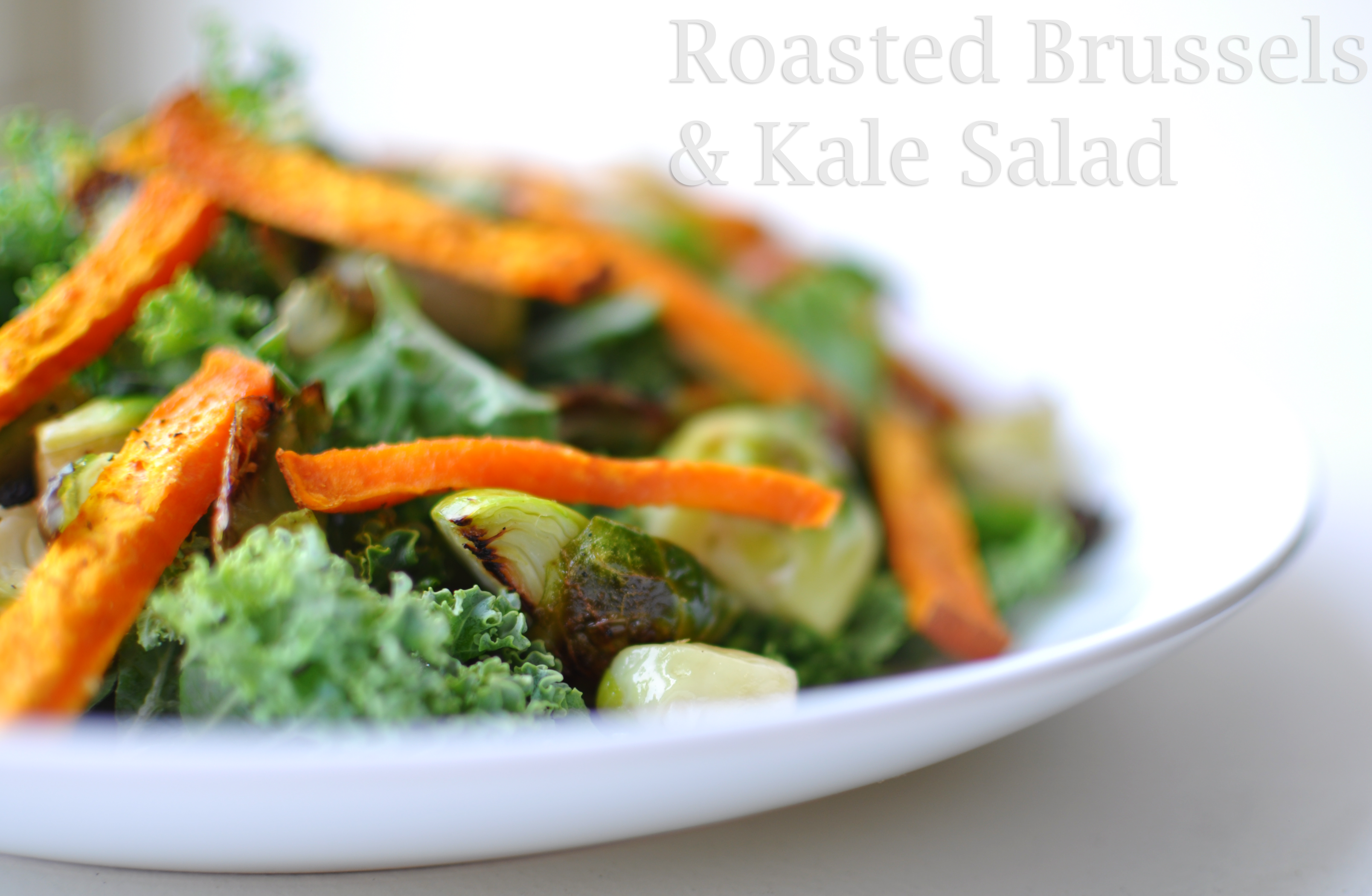 roasted kale salad