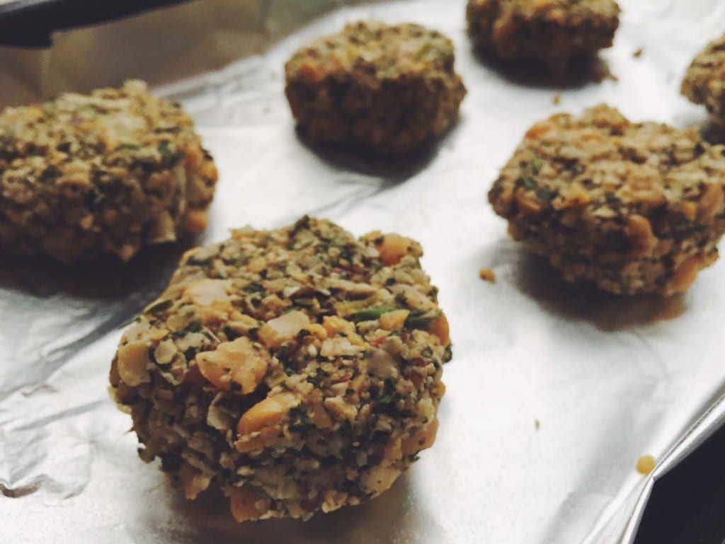 Homemade Falafel Bites
