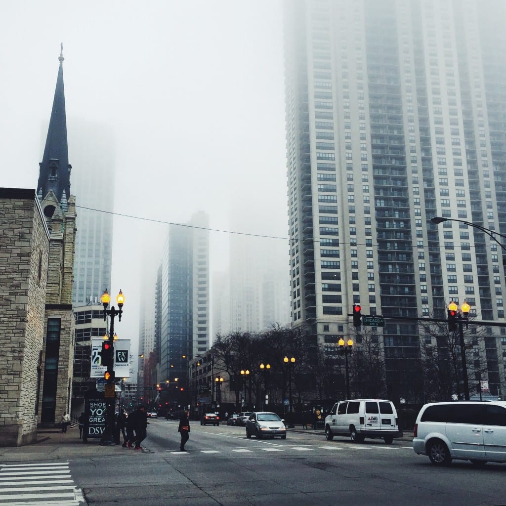 Chicago Foggy Day