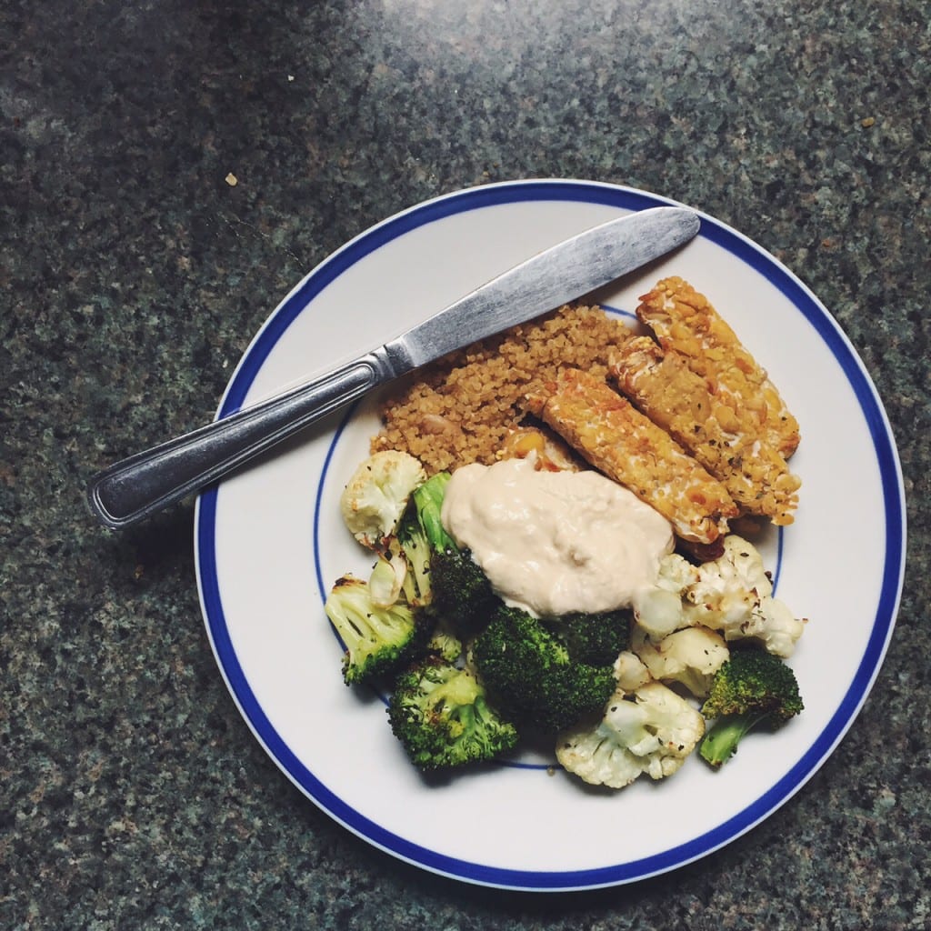 Tempeh Plate