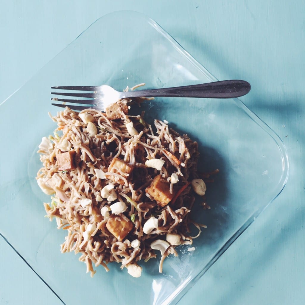 Soba Noodles with Peanut Sauce