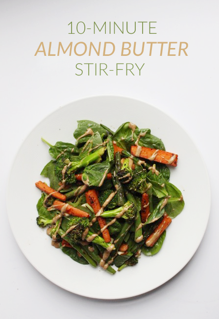 Almond Butter Stir-Fry