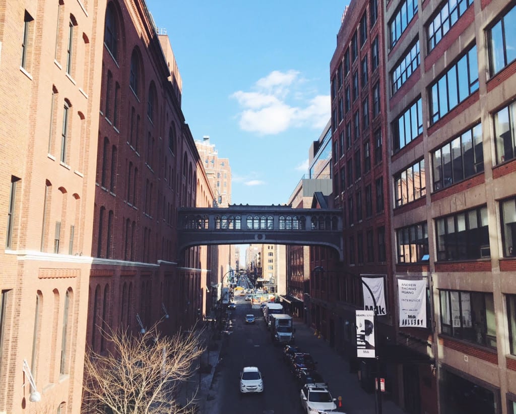 Looking over The High Line