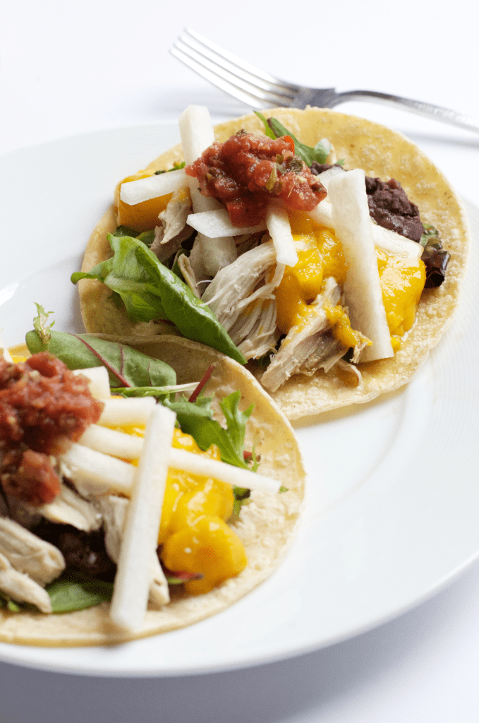 Thai Mango Salsa Tacos