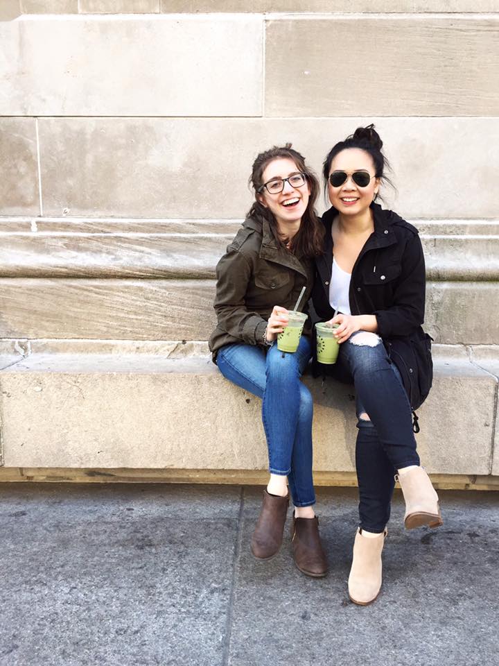My friend May (of Nutrition Happens) and I
